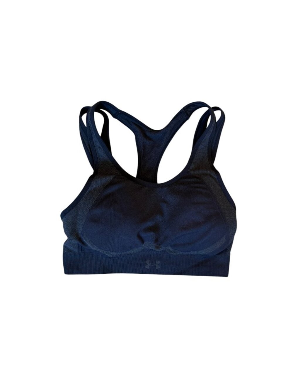 Under Armour Black Compression Sports Bra: Size Medium